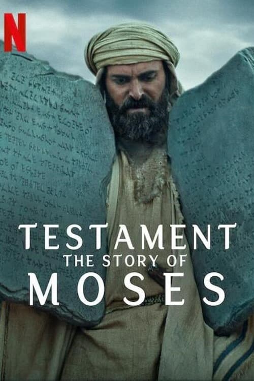 Jaquette Testament : L'histoire de Moïse