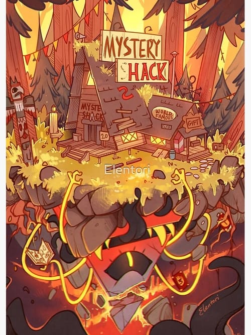 Jaquette Gravity Falls: Weirdmageddon