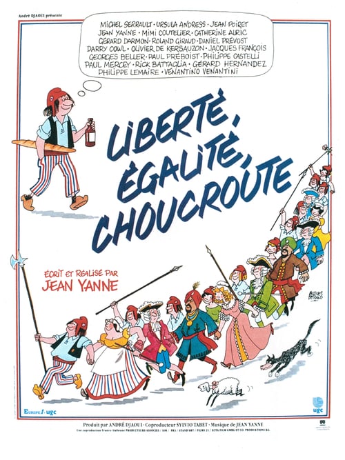 Jaquette Liberté, égalité, choucroute