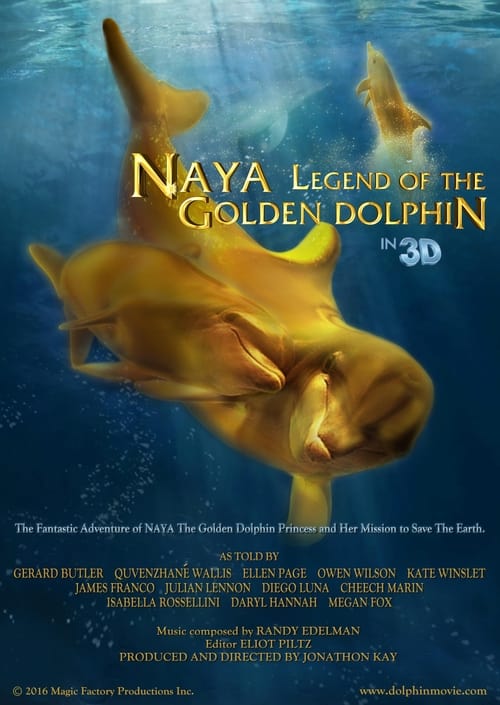 Jaquette Naya Legend of the Golden Dolphin