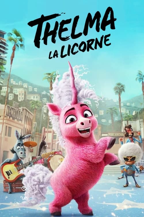Jaquette Thelma la licorne