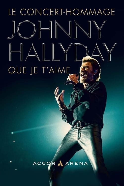Jaquette Johnny Hallyday : Que je t'aime