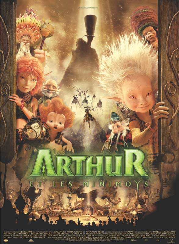 Jaquette Arthur et les Minimoys