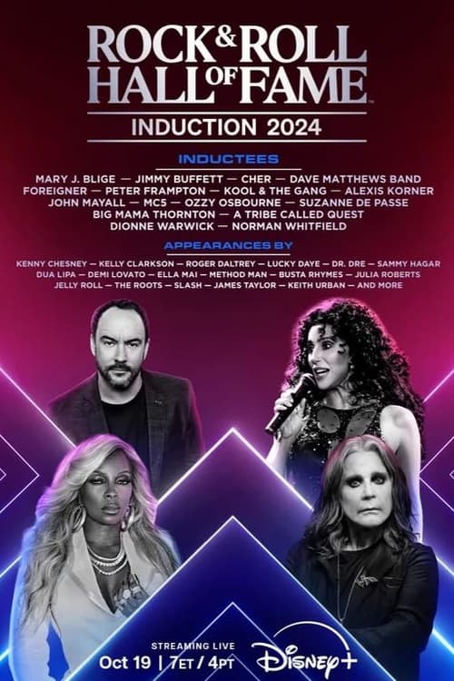 Jaquette 2024 Rock & Roll Hall of Fame Induction Ceremony