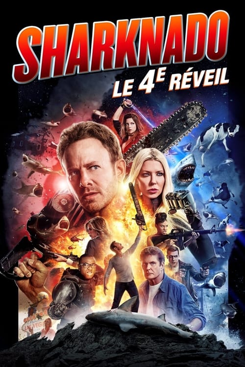 Jaquette Sharknado : The 4th Awakens