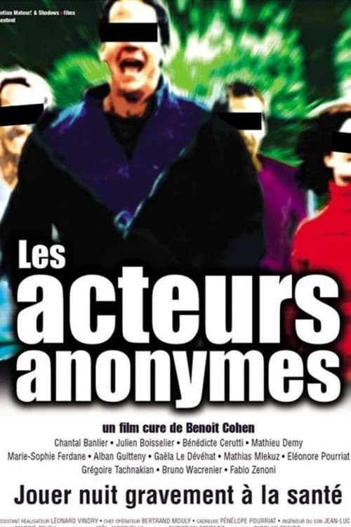 Jaquette Les acteurs anonymes