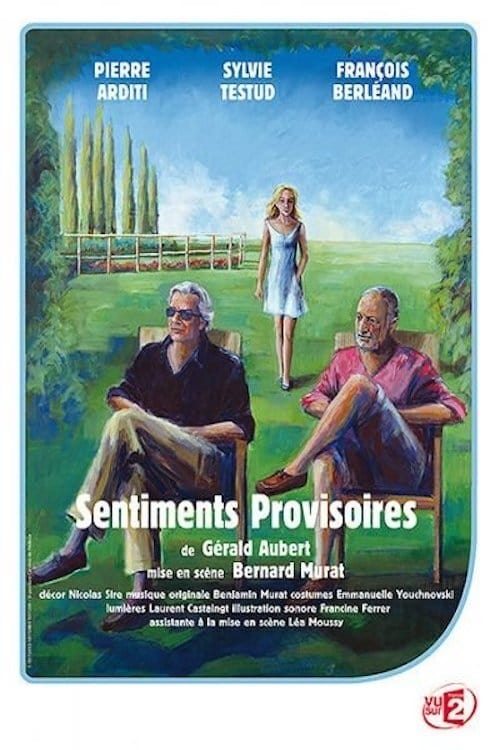 Jaquette Sentiments provisoires
