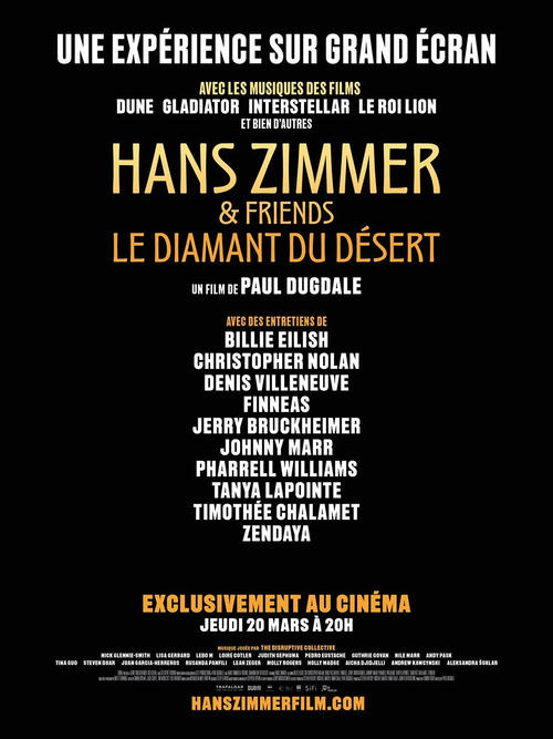 Jaquette Hans Zimmer & Friends : Le diamant du désert
