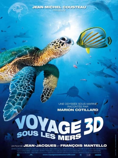 Jaquette Voyage sous les mers 3D