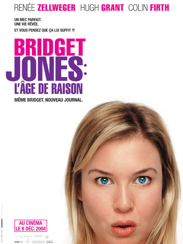 Jaquette Bridget Jones : l'âge de raison