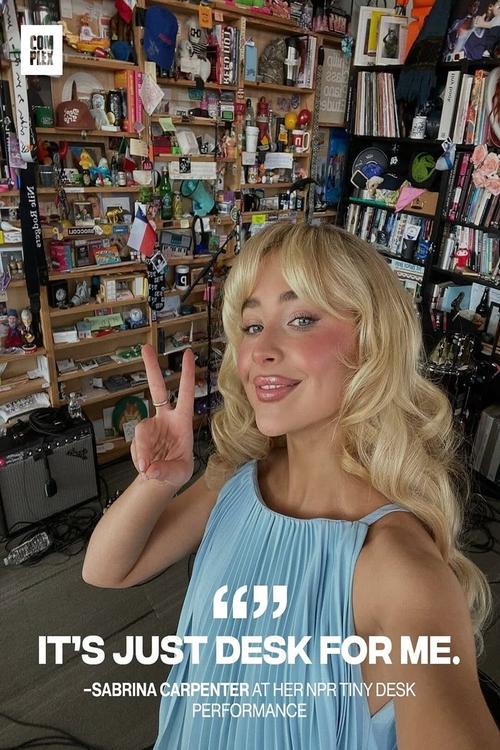 Jaquette Sabrina Carpenter: The Tiny Desk Concert