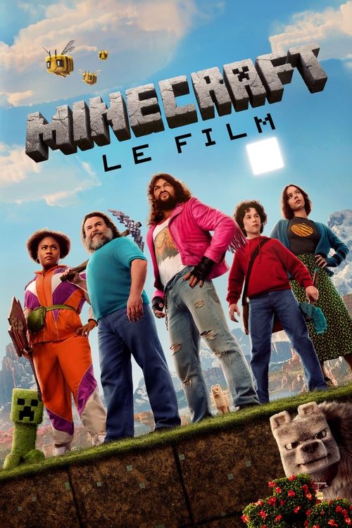 Jaquette Minecraft, le film