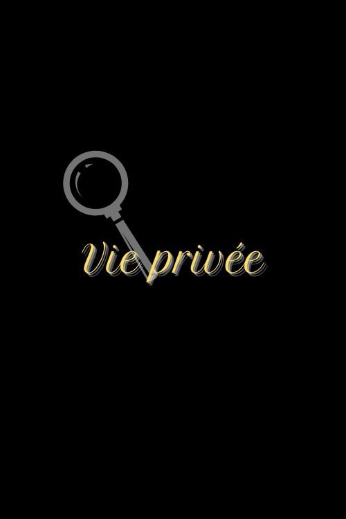 Jaquette Vie privée