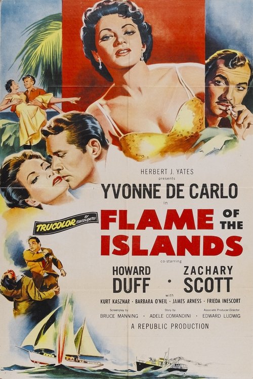 Jaquette Flame of the Islands