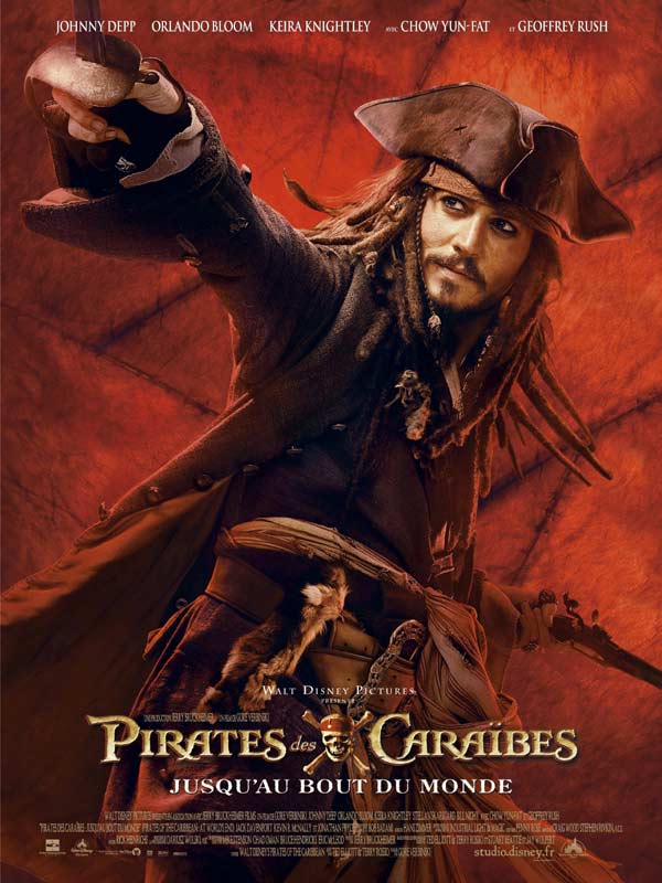 Jaquette Pirates des Caraïbes : Jusqu'au Bout du Monde
