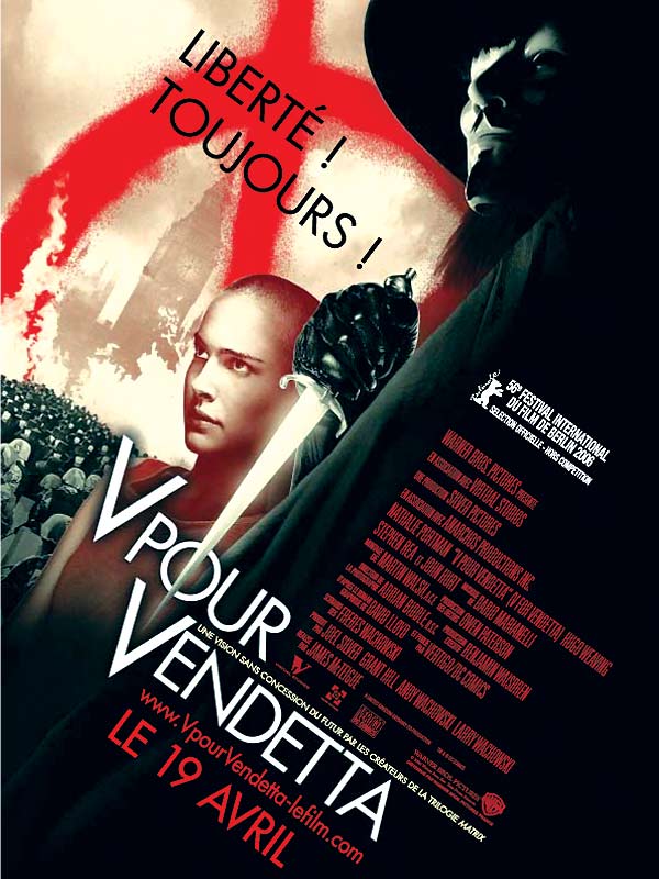 Jaquette V pour Vendetta