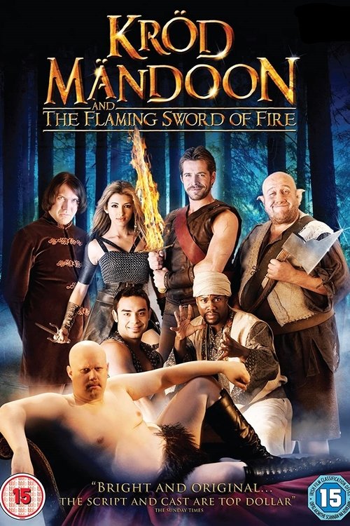 Jaquette Krod Mandoon et l'epee de feu flamboyante