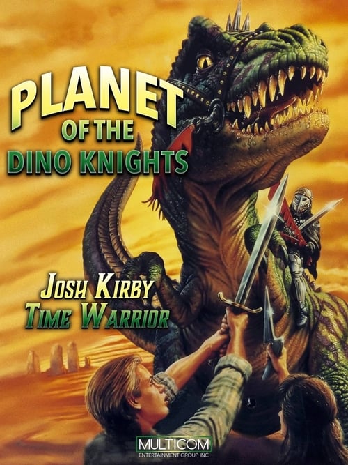 Jaquette Josh Kirby... Time Warrior: Planet of the Dino-Knights