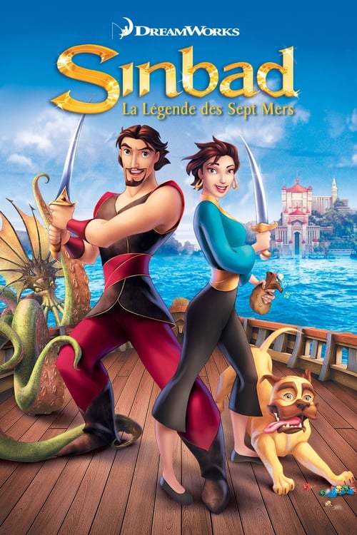 Jaquette Sinbad : La Légende des Sept Mers