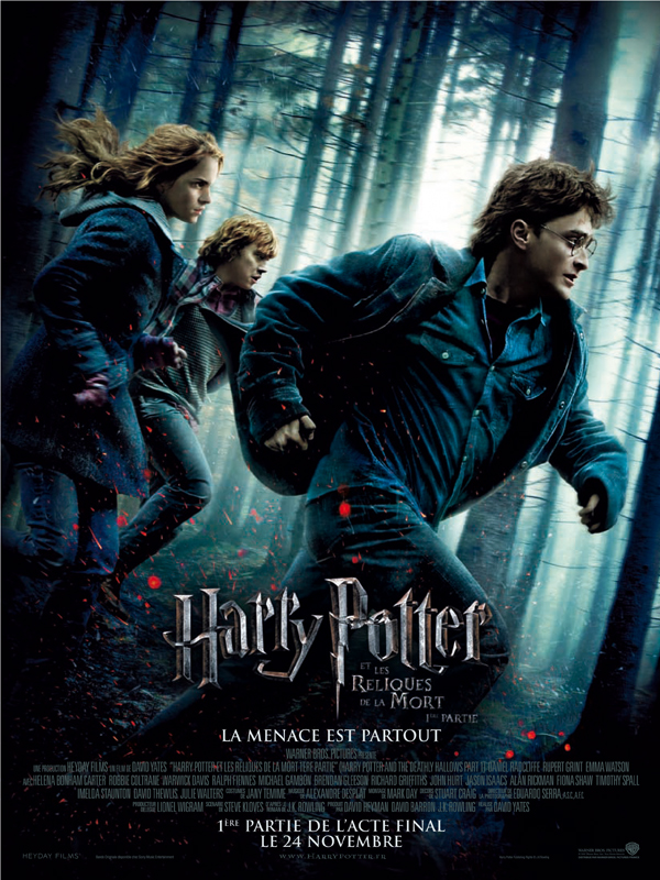 Jaquette Harry Potter et les reliques de la mort - partie 1