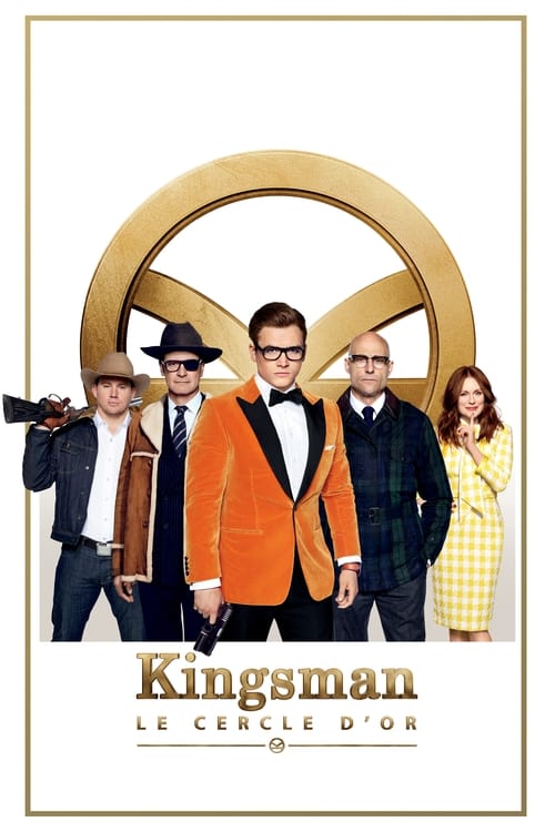 Jaquette Kingsman : Le Cercle d'or