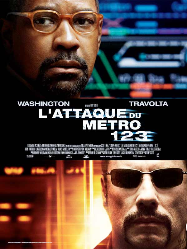 Jaquette L'Attaque du métro 123