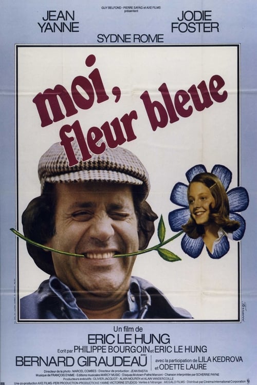 Jaquette Moi, fleur bleue