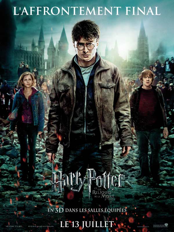 Jaquette Harry Potter et les reliques de la mort - partie 2