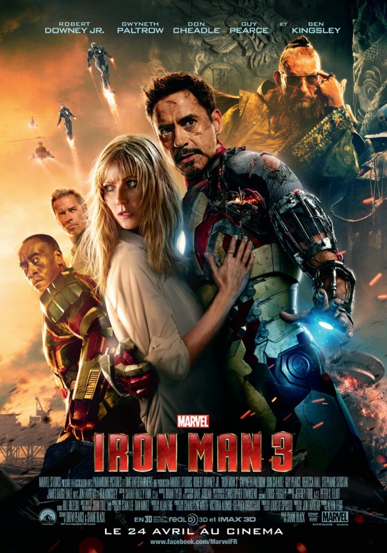 Jaquette Iron Man 3