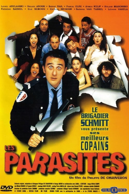 Jaquette Les parasites