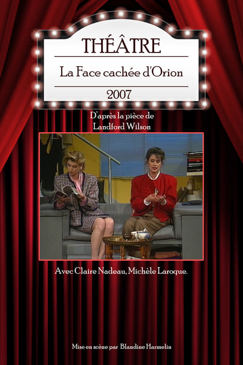Jaquette La Face cachée d'Orion