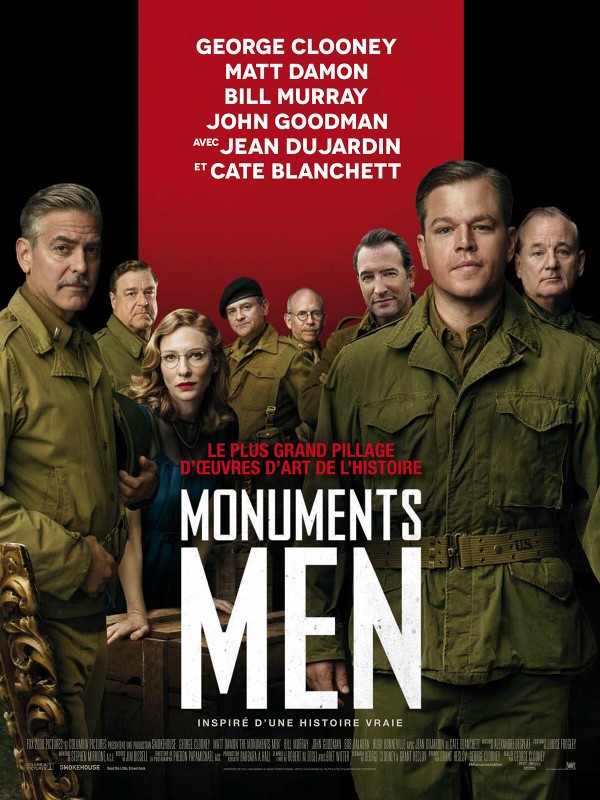 Jaquette Monuments Men