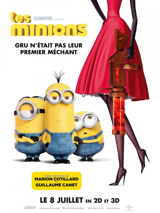 Jaquette Les Minions