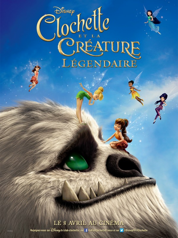 Jaquette Clochette et la créature légendaire