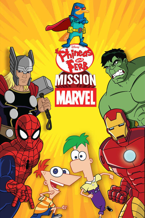 Jaquette Phineas and Ferb: Mission Marvel