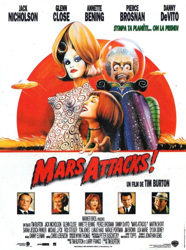 Jaquette Mars Attacks!