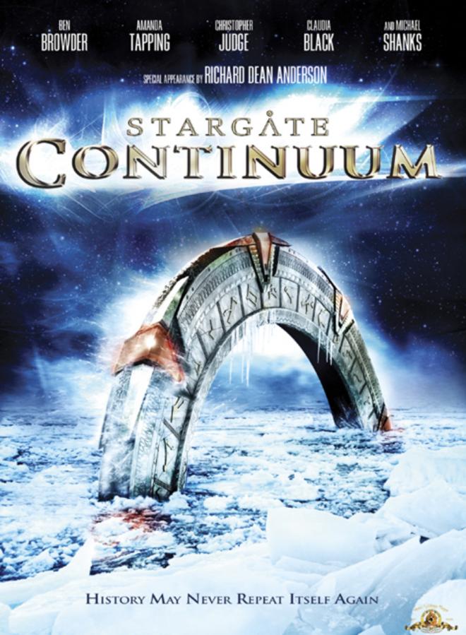 Jaquette Stargate: Continuum TV