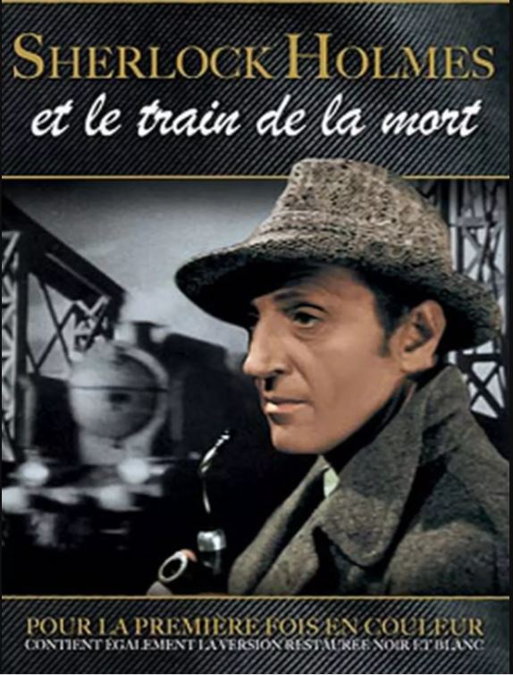 Jaquette Sherlock Holmes : le train de la mort