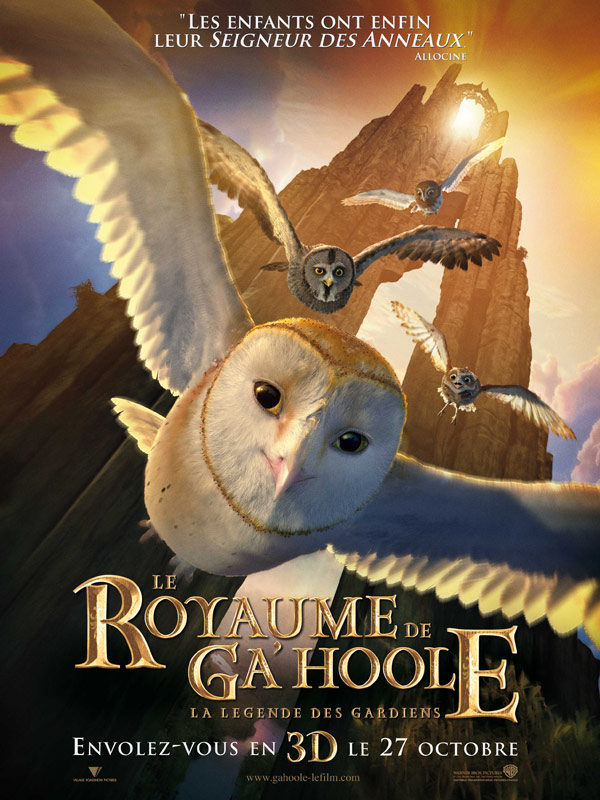 Jaquette Le Royaume de Ga'Hoole - la légende des gardiens