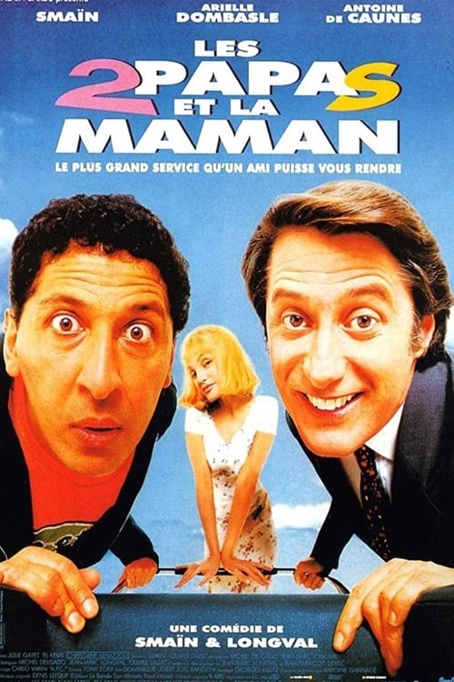Jaquette Les 2 papas et la maman