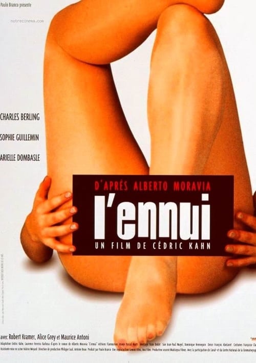 Jaquette L'ennui