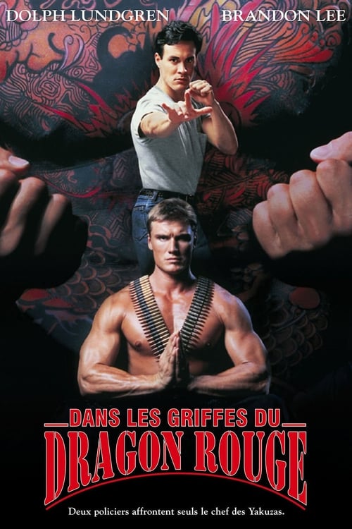 Jaquette Dans les griffes du dragon rouge