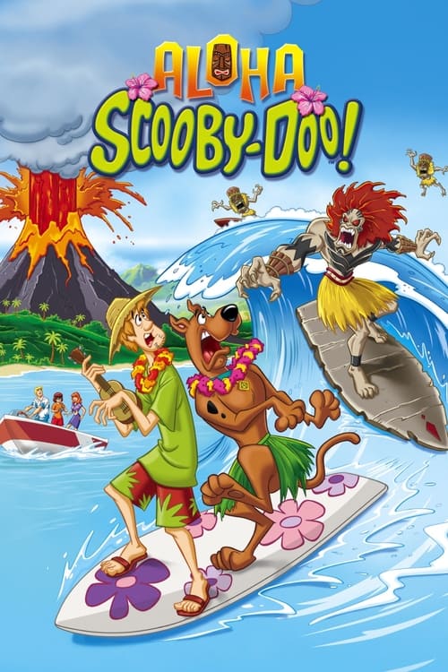 Jaquette Aloha, Scooby-Doo !