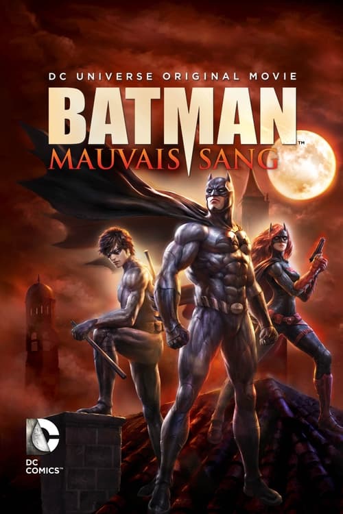 Jaquette Batman: Mauvais Sang