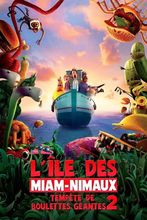 Jaquette L'Île des Miam-nimaux : Tempête de boulettes géantes 2