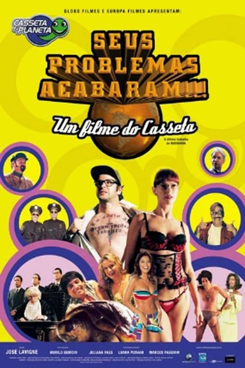 Jaquette Casseta & Planeta: Seus Problemas Acabaram!!!