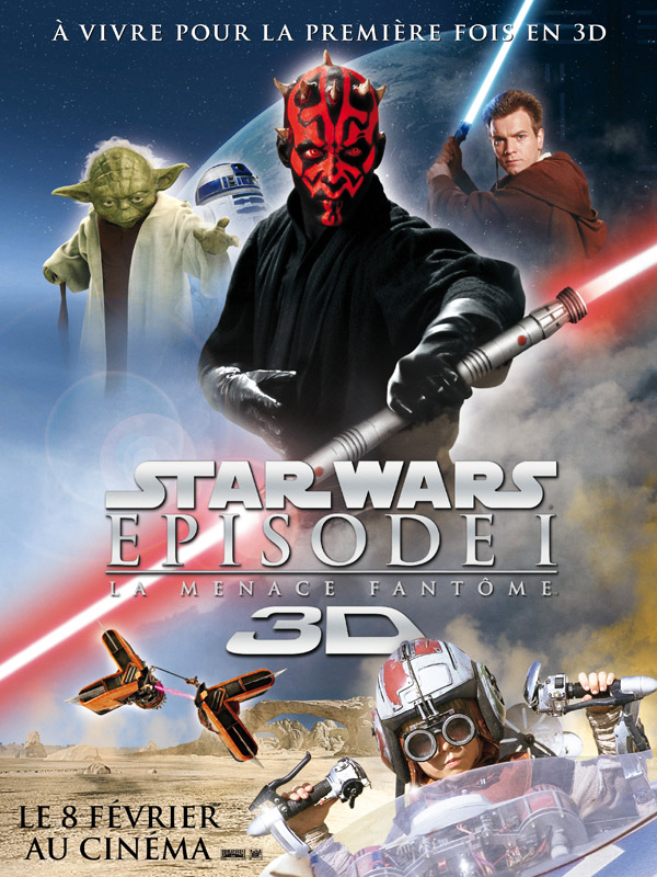 Jaquette Star Wars : Episode I - La Menace fantôme