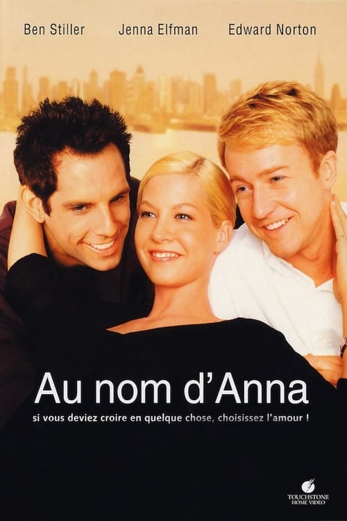 Jaquette Au nom d'Anna