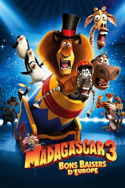 Jaquette Madagascar 3 : Bons baisers d'Europe
