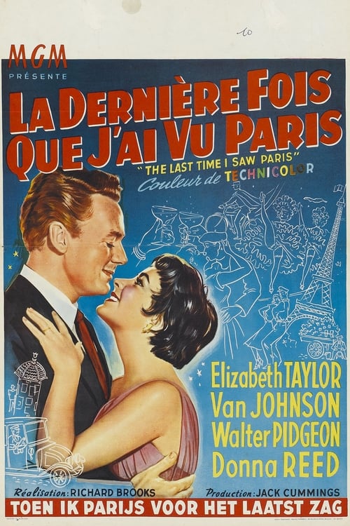 Jaquette La Dernière Fois que j'ai vu Paris